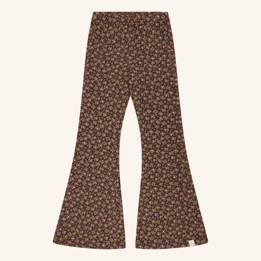 Be flared brown leopard flower