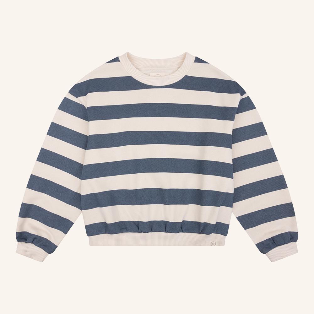 Jules sweater stripe ijs blue