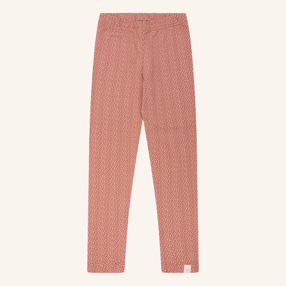 Legging small leopard rose dawn