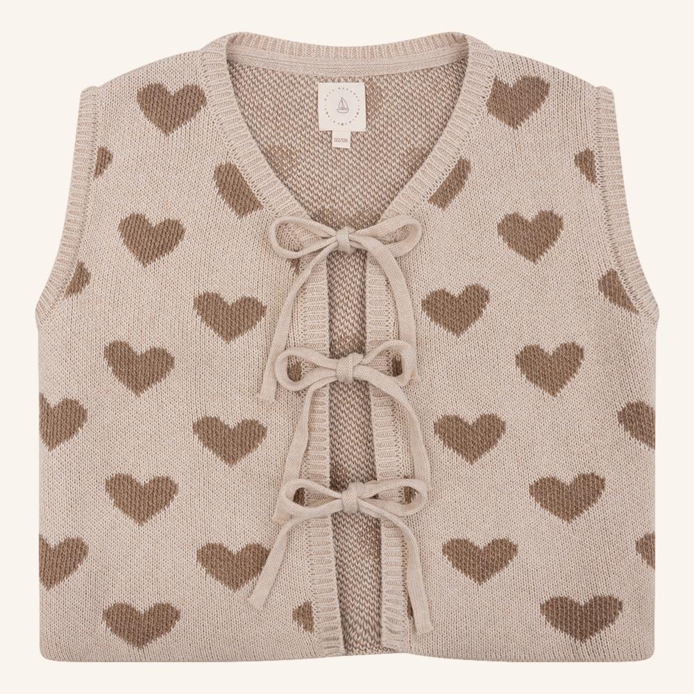Mikki gillet brown hearts