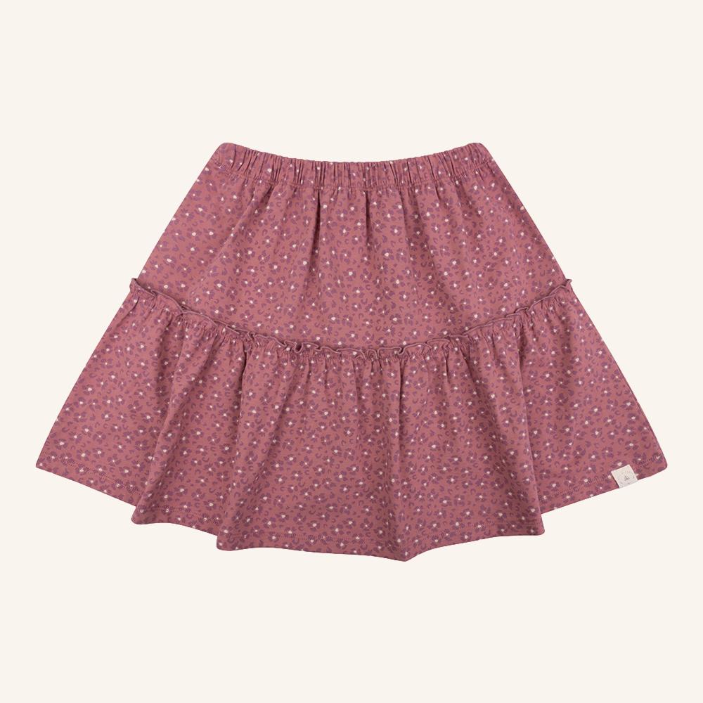 Bo skirt rose leopard flower