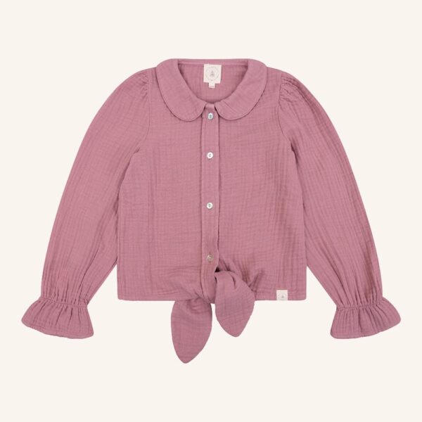 Faye blouse lilas mousseline