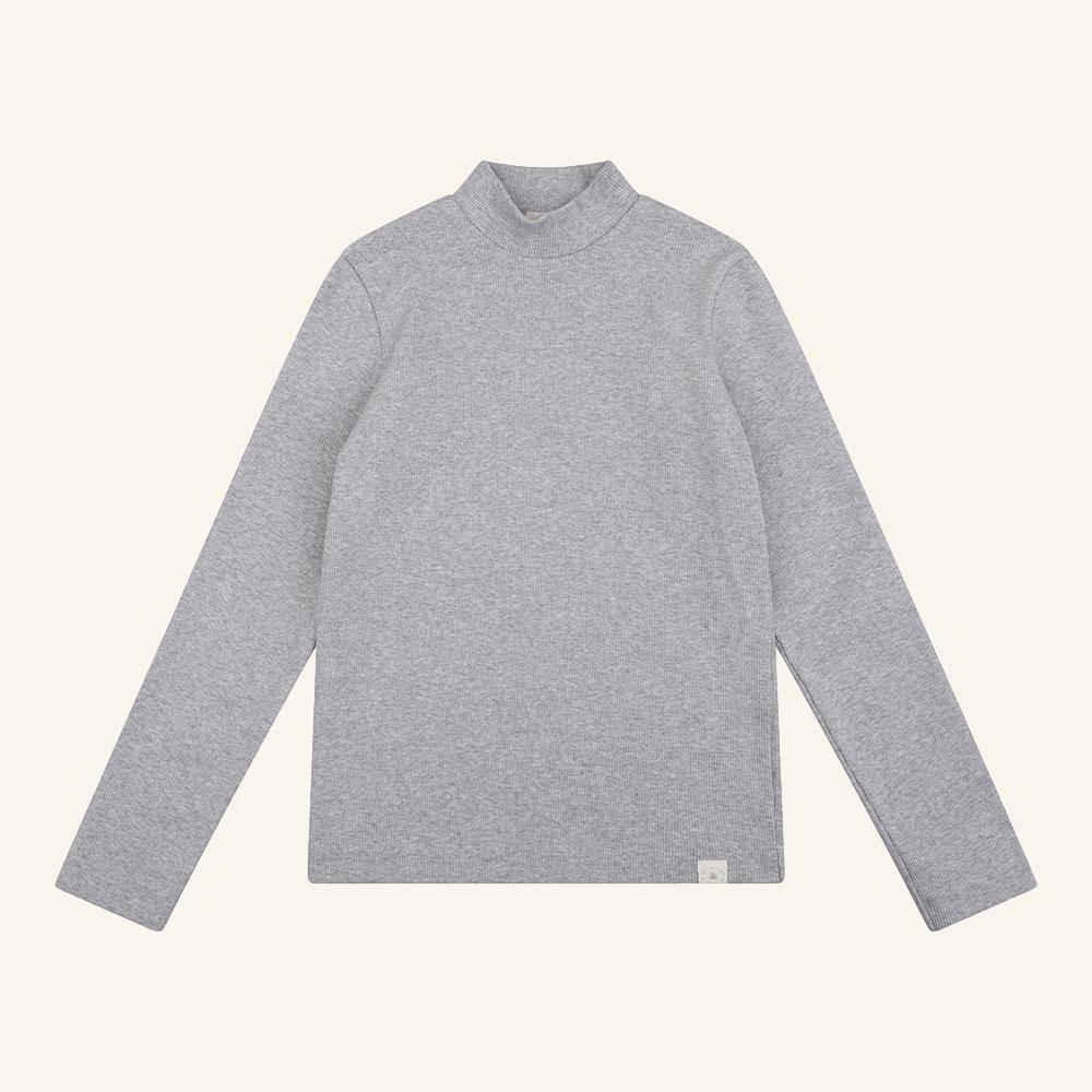 Mees top grey melange