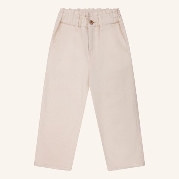 The Navy mom jeans creme