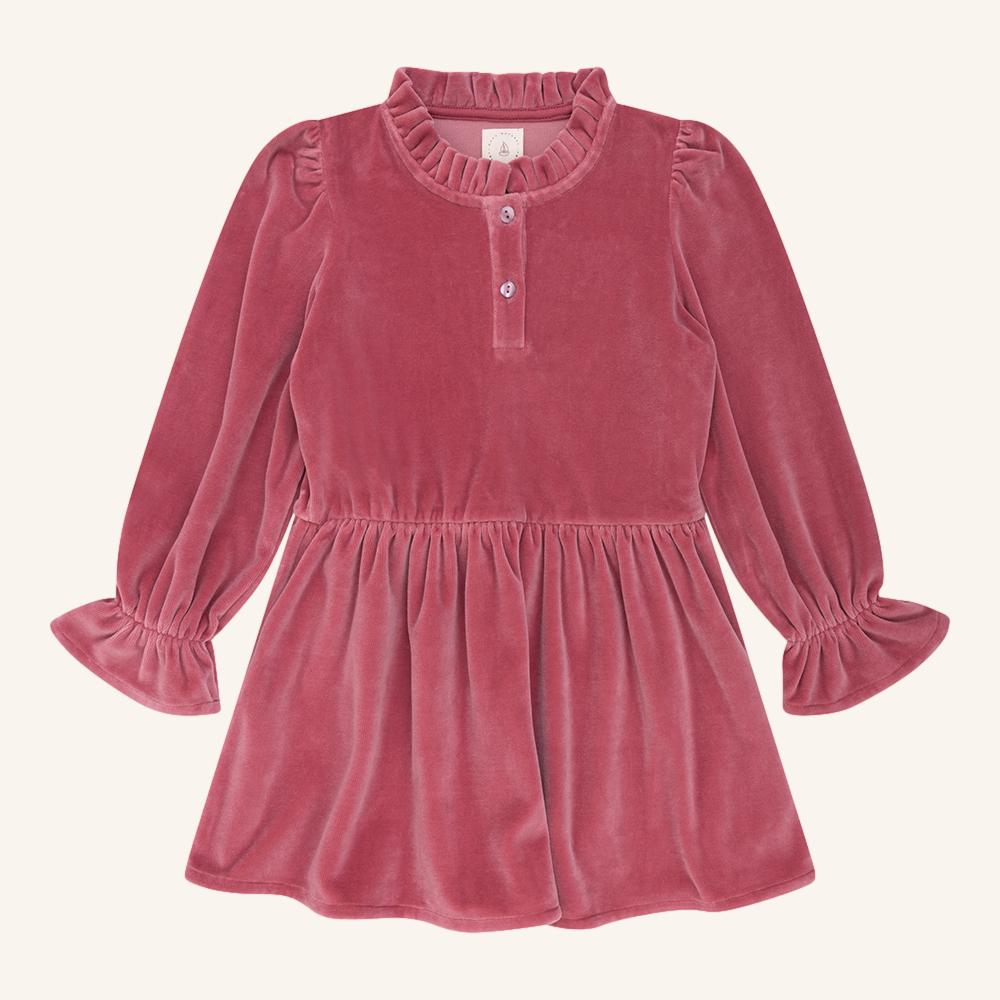 Madee dress rose velvet