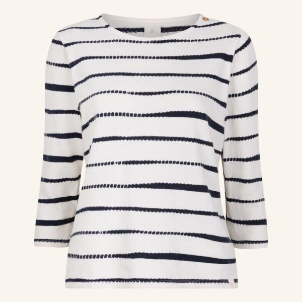 Jane top navy stripe - Woman