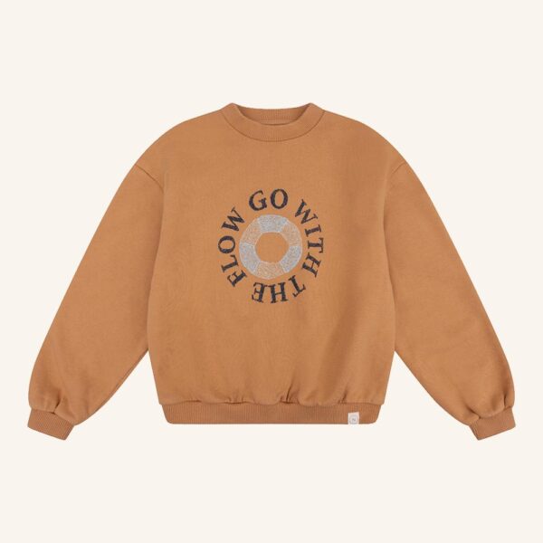 Oversized sweater biscuit