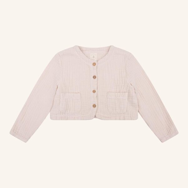 Mikki jacket almond mousseline - Woman