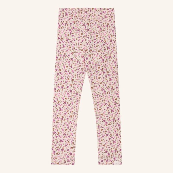 Legging purple flower