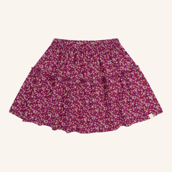 Bo skirt berry flower