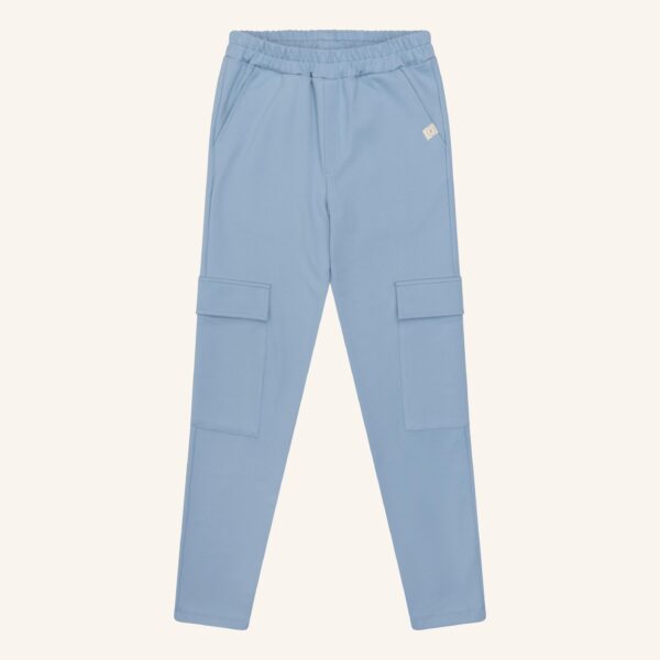 Chino baggy with pockets light blue