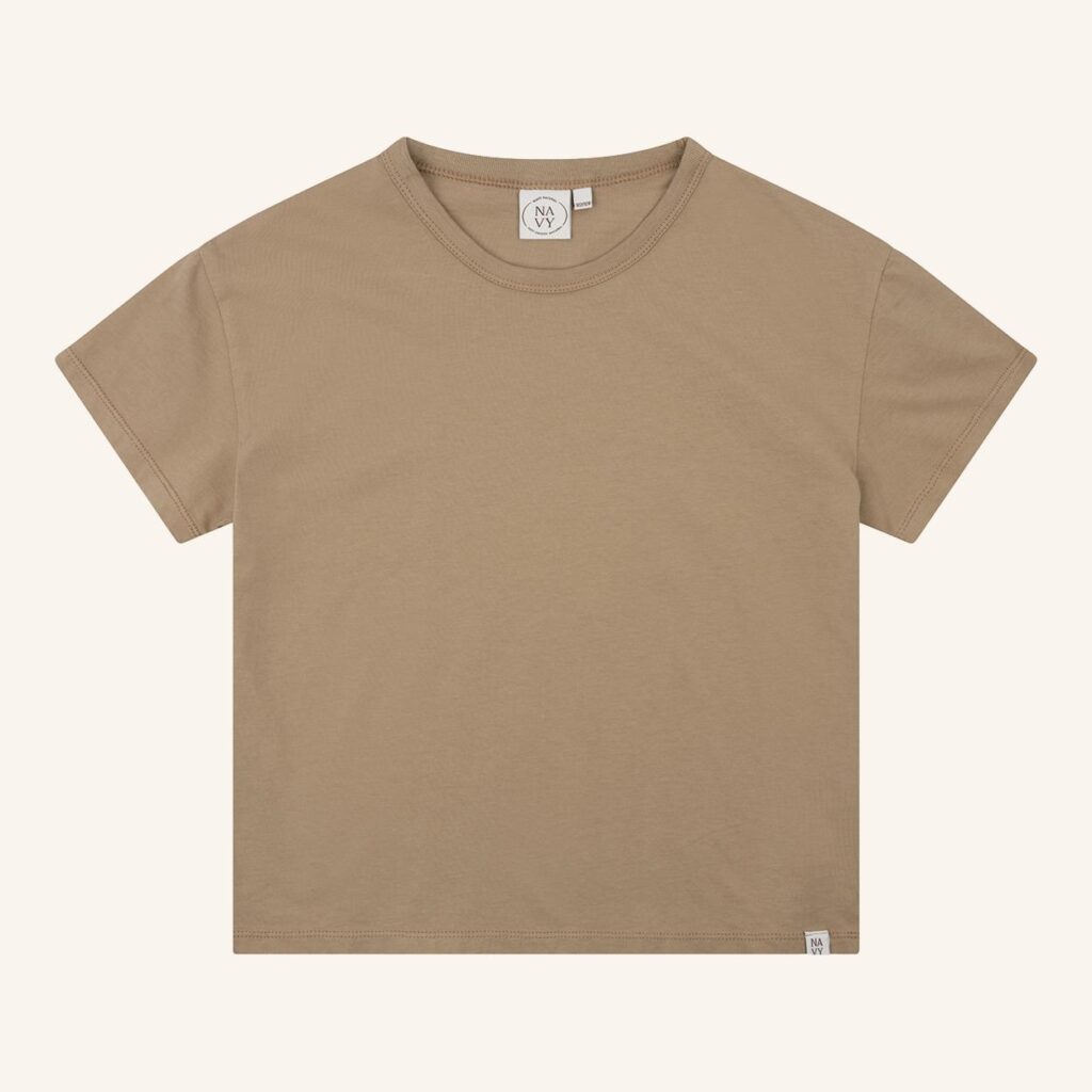 Oversized t-shirt beige