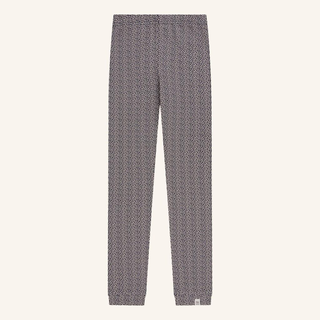 Leggings, Größe S, Leopardenmuster, Graphit