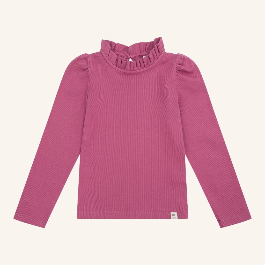 Loulou top red violet