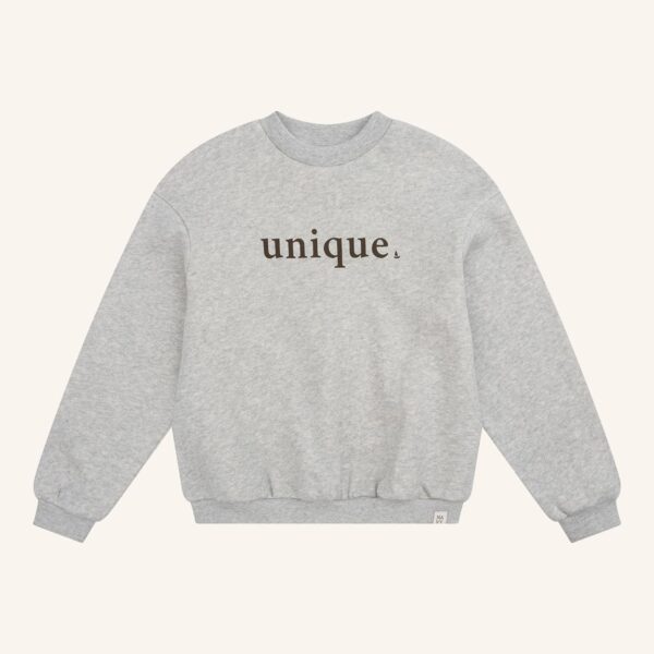 Oversized sweater unique grey/brown