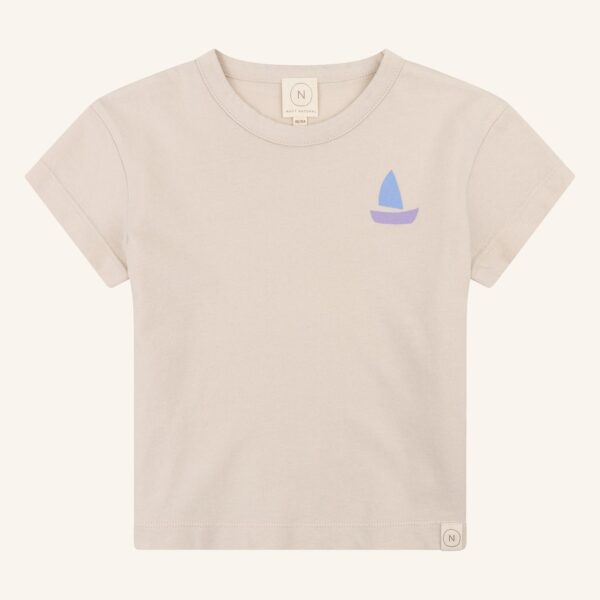 Camiseta Sem «Little Boat» en color crudo