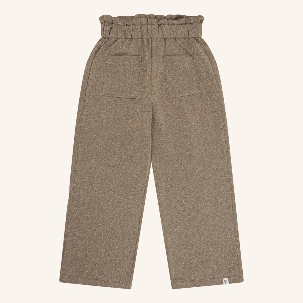 Weite Hose mit Glitzer (mit Taschen)