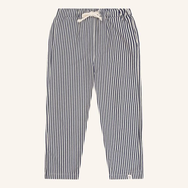 Milly pants stripe ecru