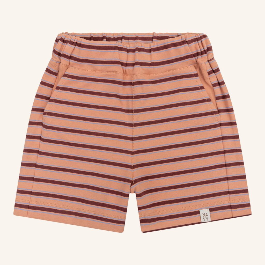 Niels short striped multicolor