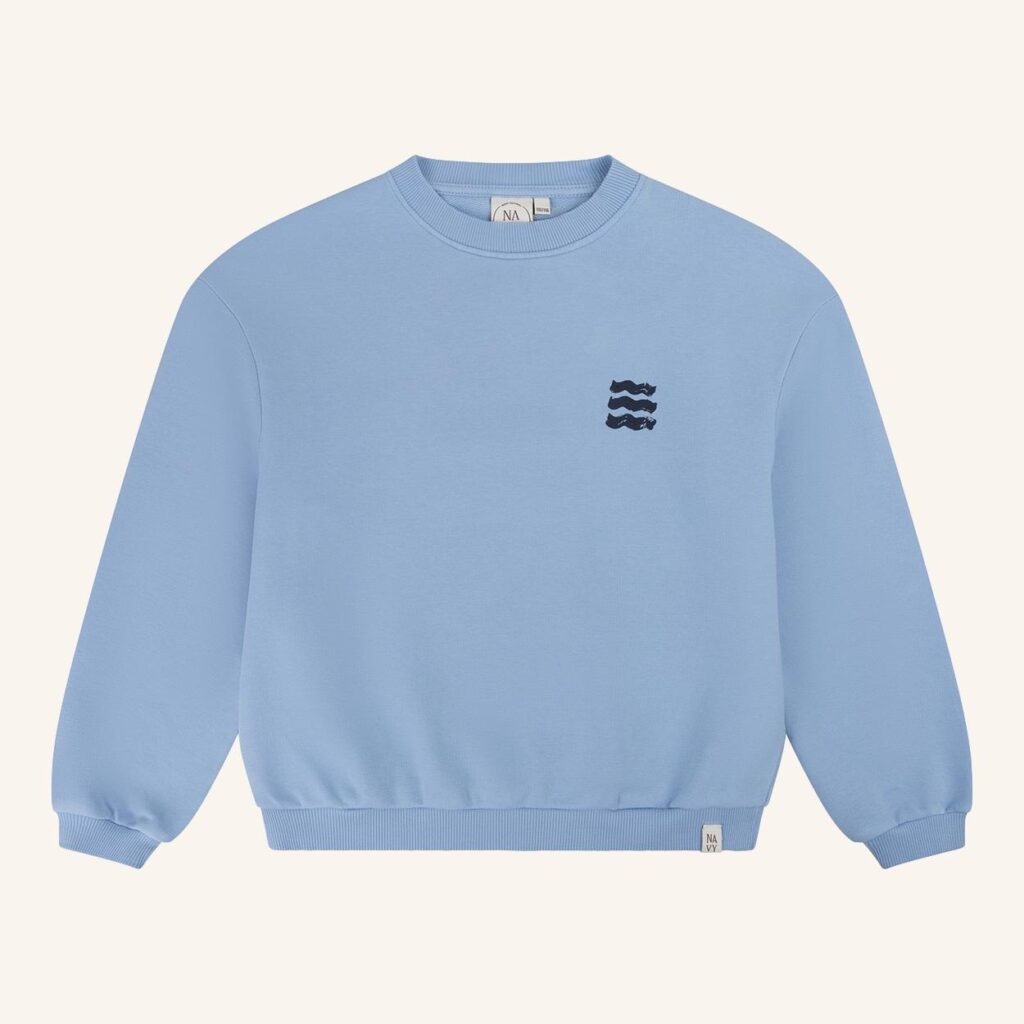 Sunset sweater light blue