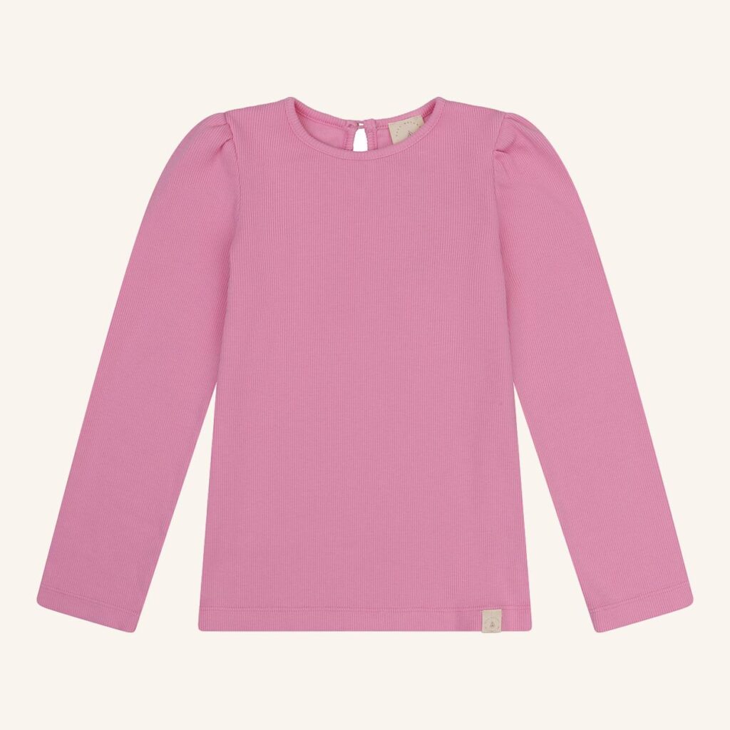 Anouk top costilla rosa