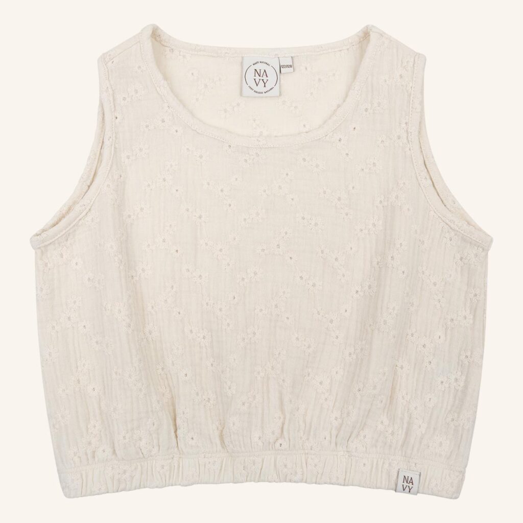 Pippa Top mit Stickerei