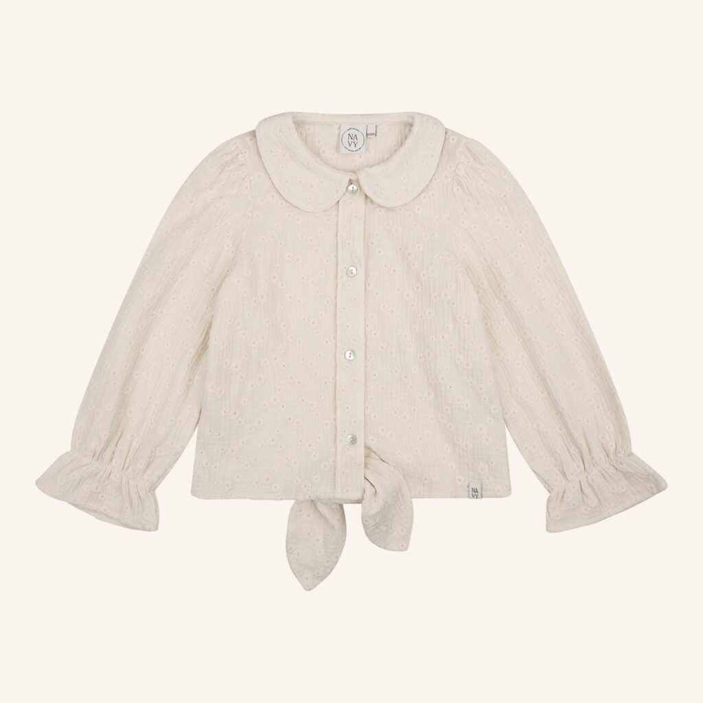 Faye Bluse mit Stickerei