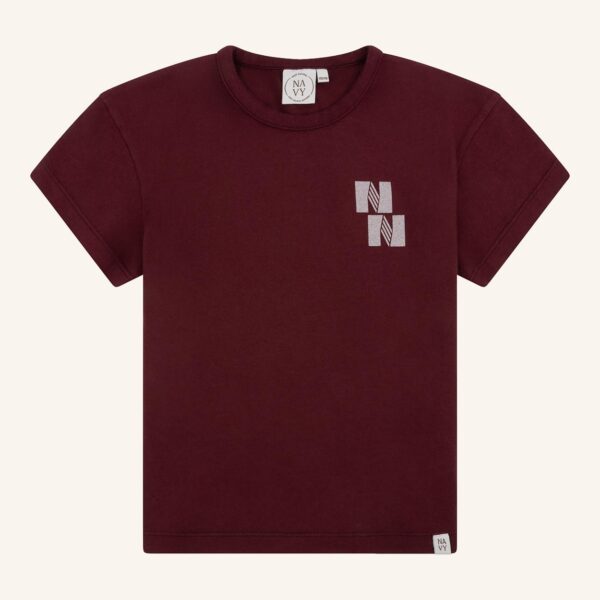 Camiseta Sem NN burdeos