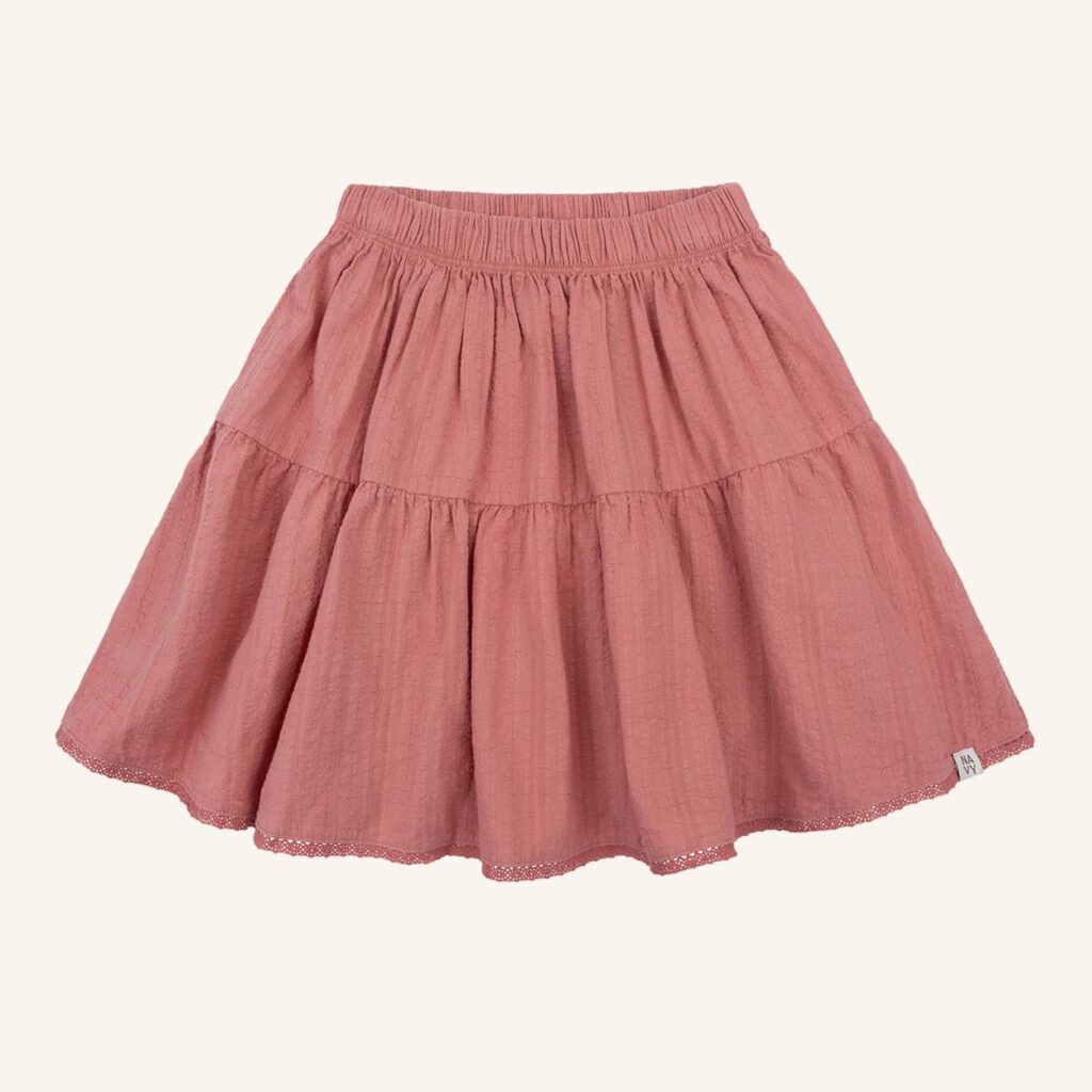 Belle skirt dusty rose