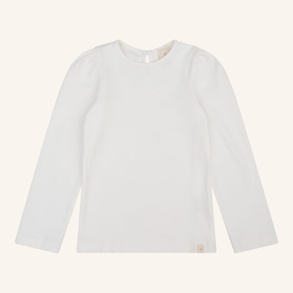 Anouk top white rib