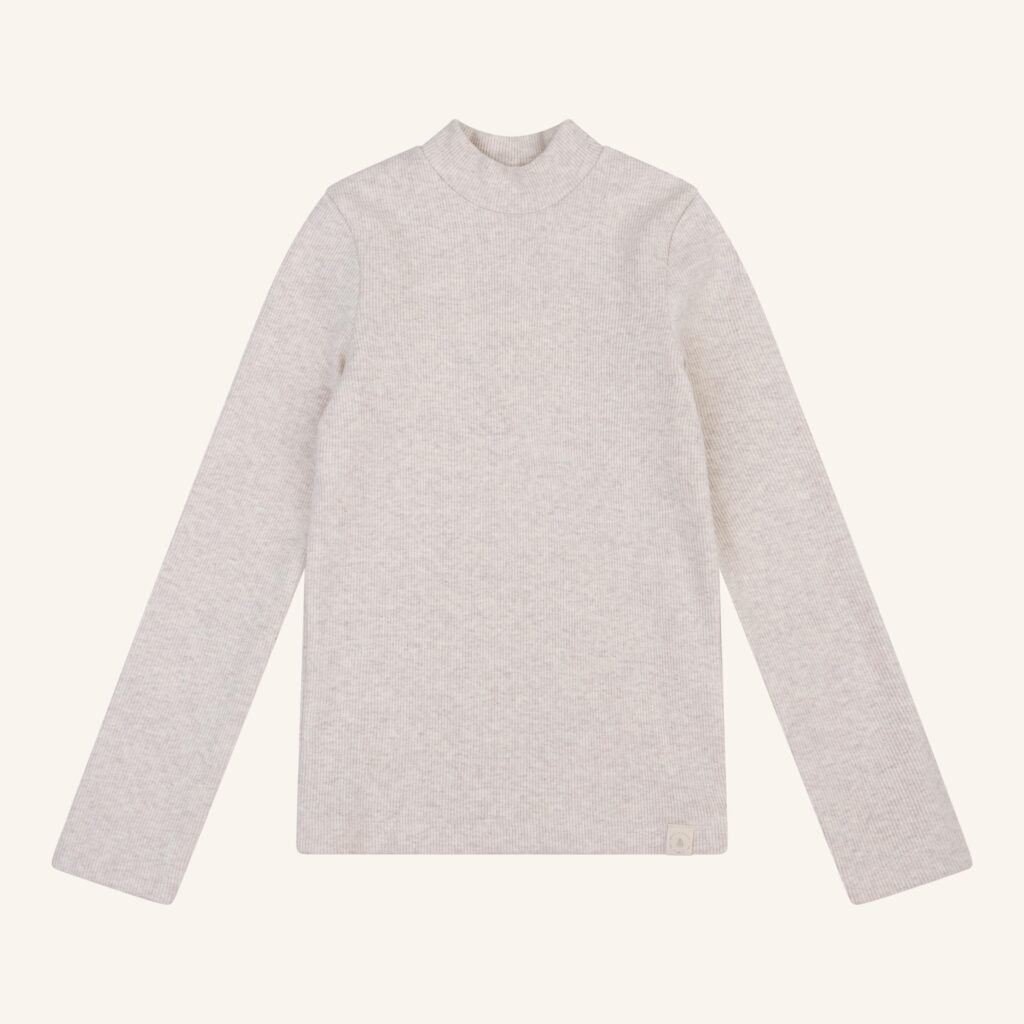 Mees top creme melange