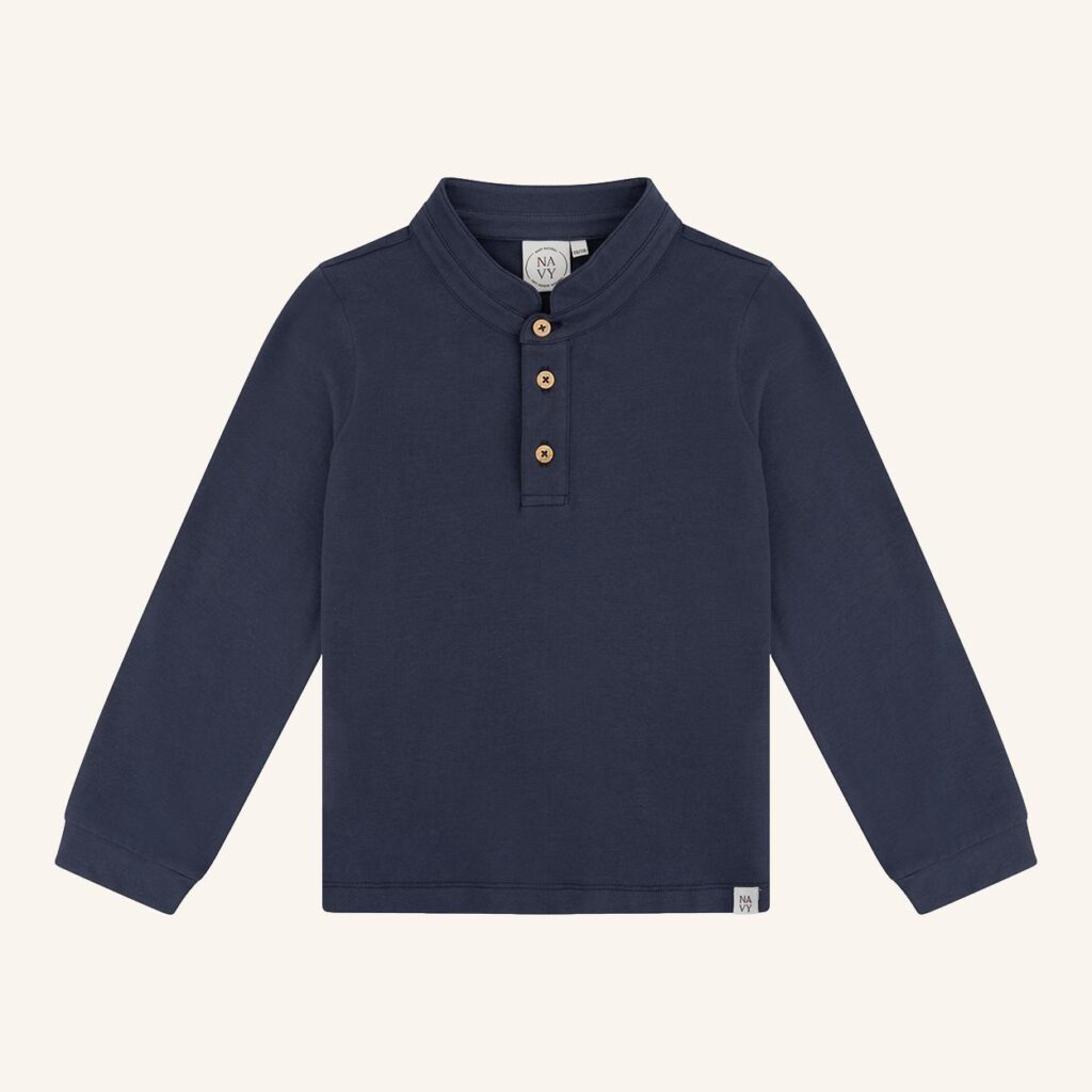 Jungen-Polohemd in Graphit