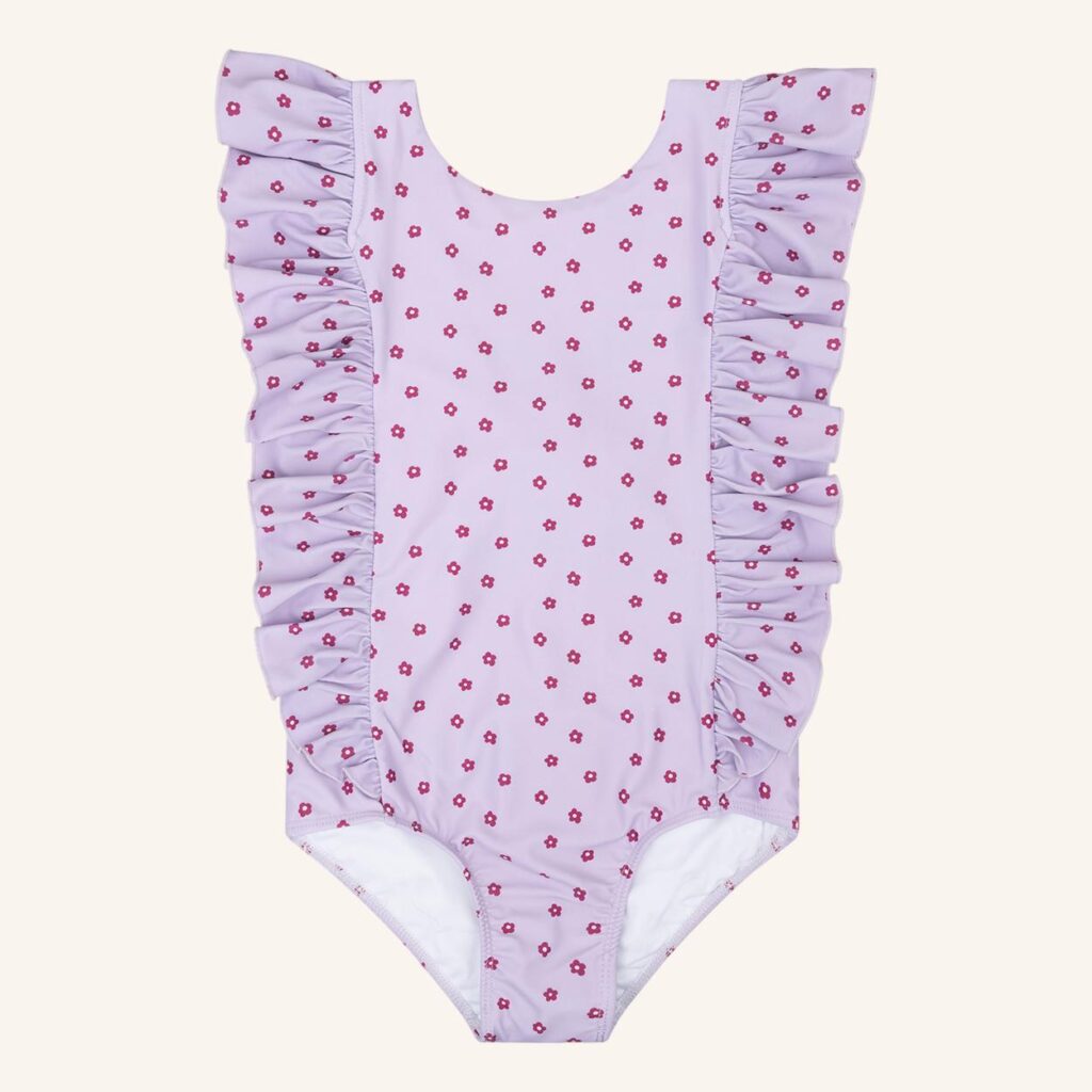 Badpak lila flowers