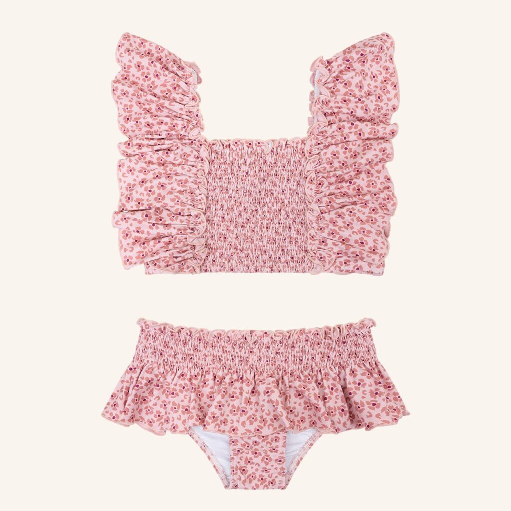 Bikini pink leopard flower