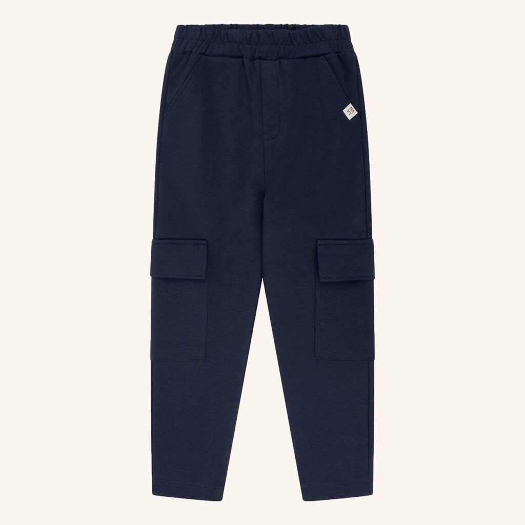 Chino with pockets navy