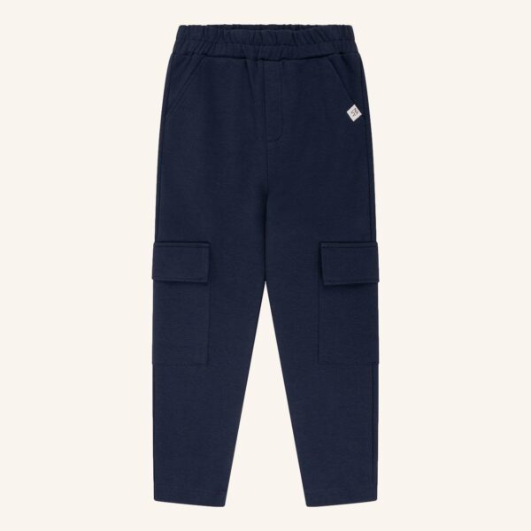 Chino with pockets navy