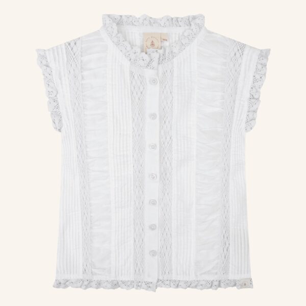 Kaat lace blouse white NOOS