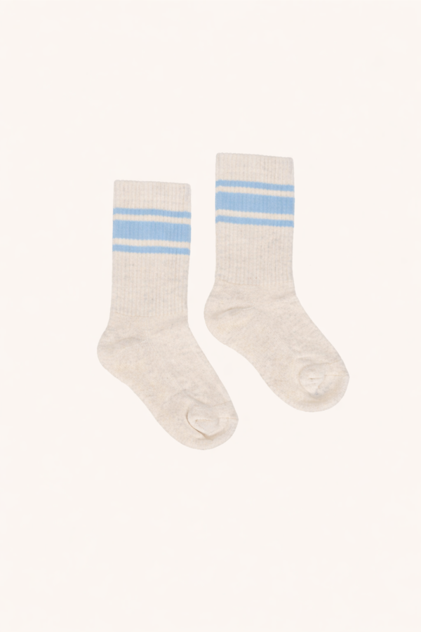 The beach sok light blue stripe (kids & adults)