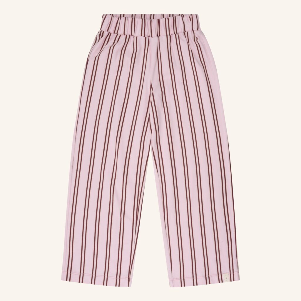 Wide leg Pink stripe