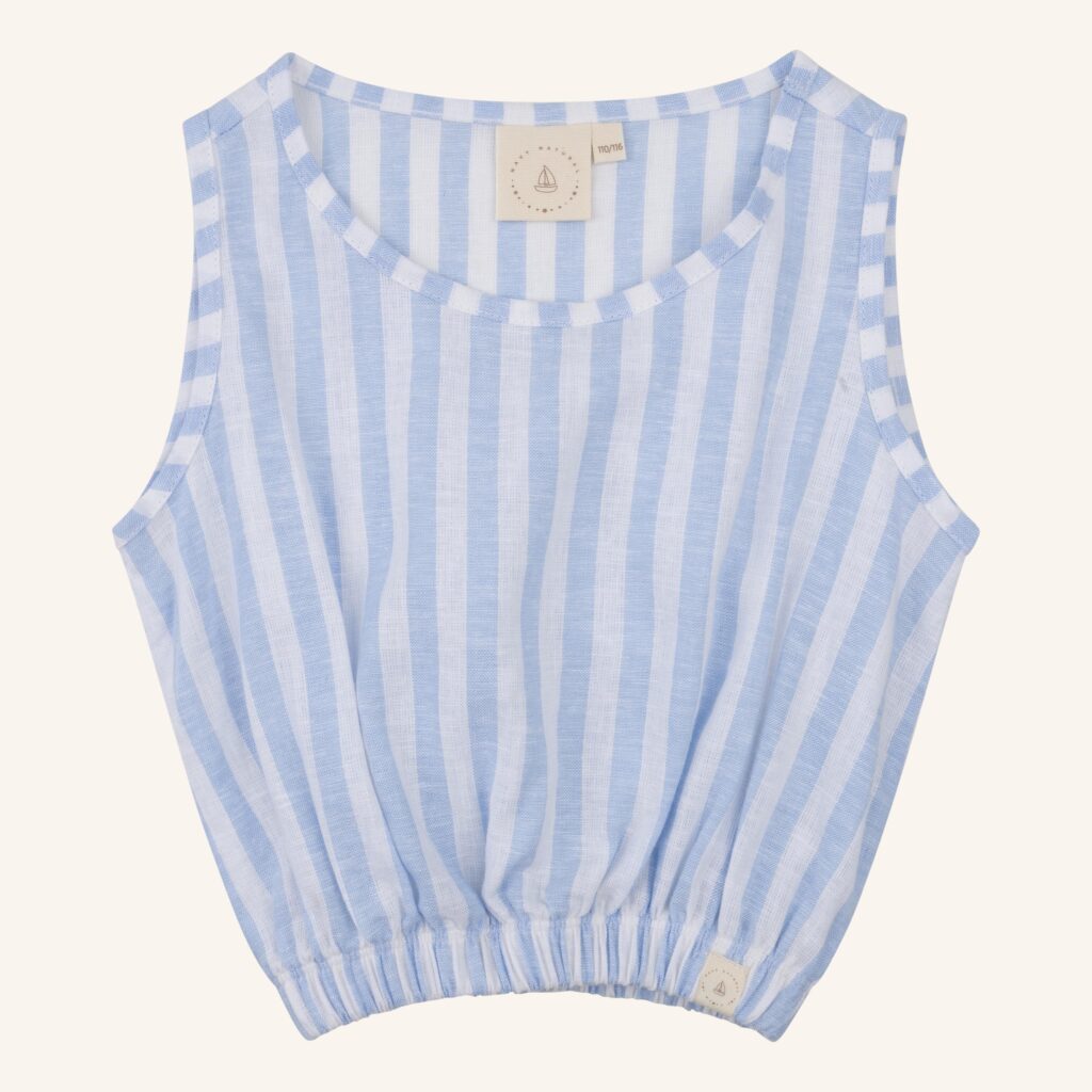 Pippa top Blue stripe