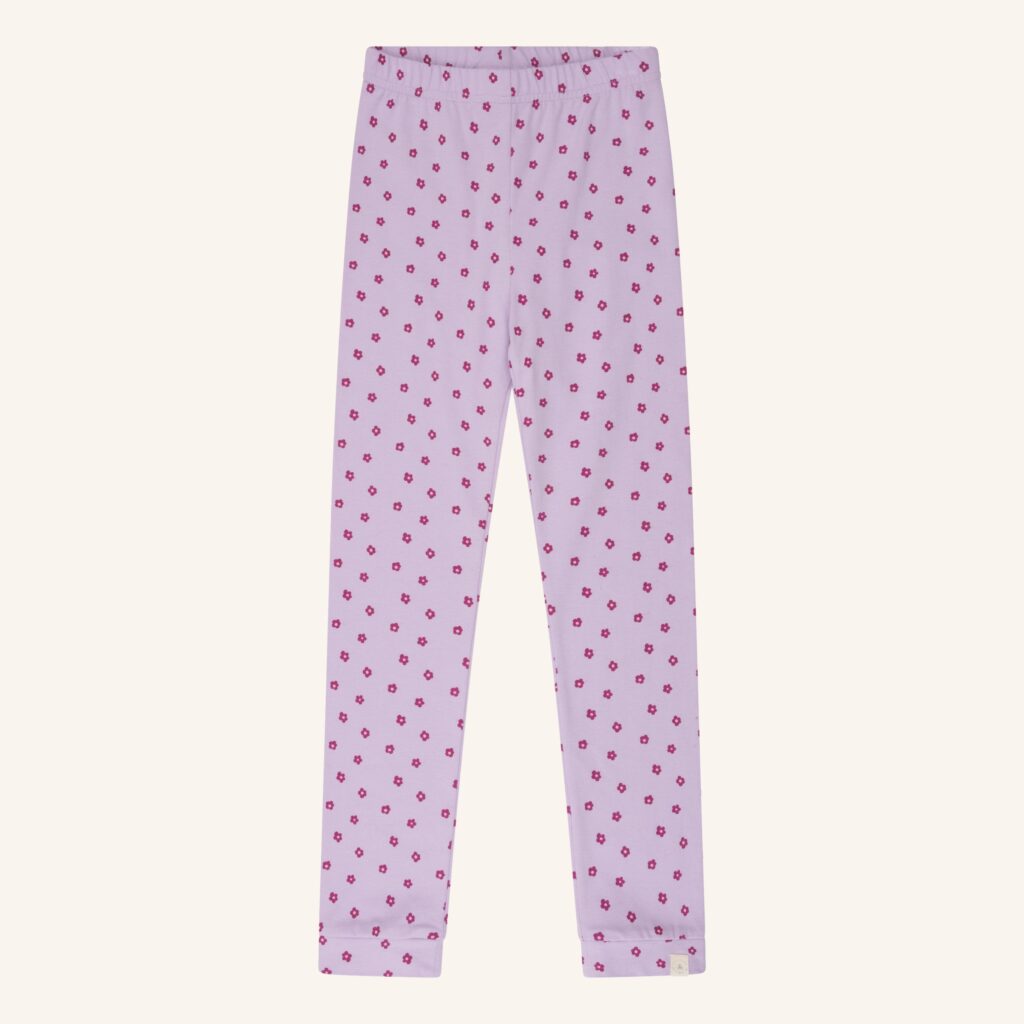 Legging lila flowers