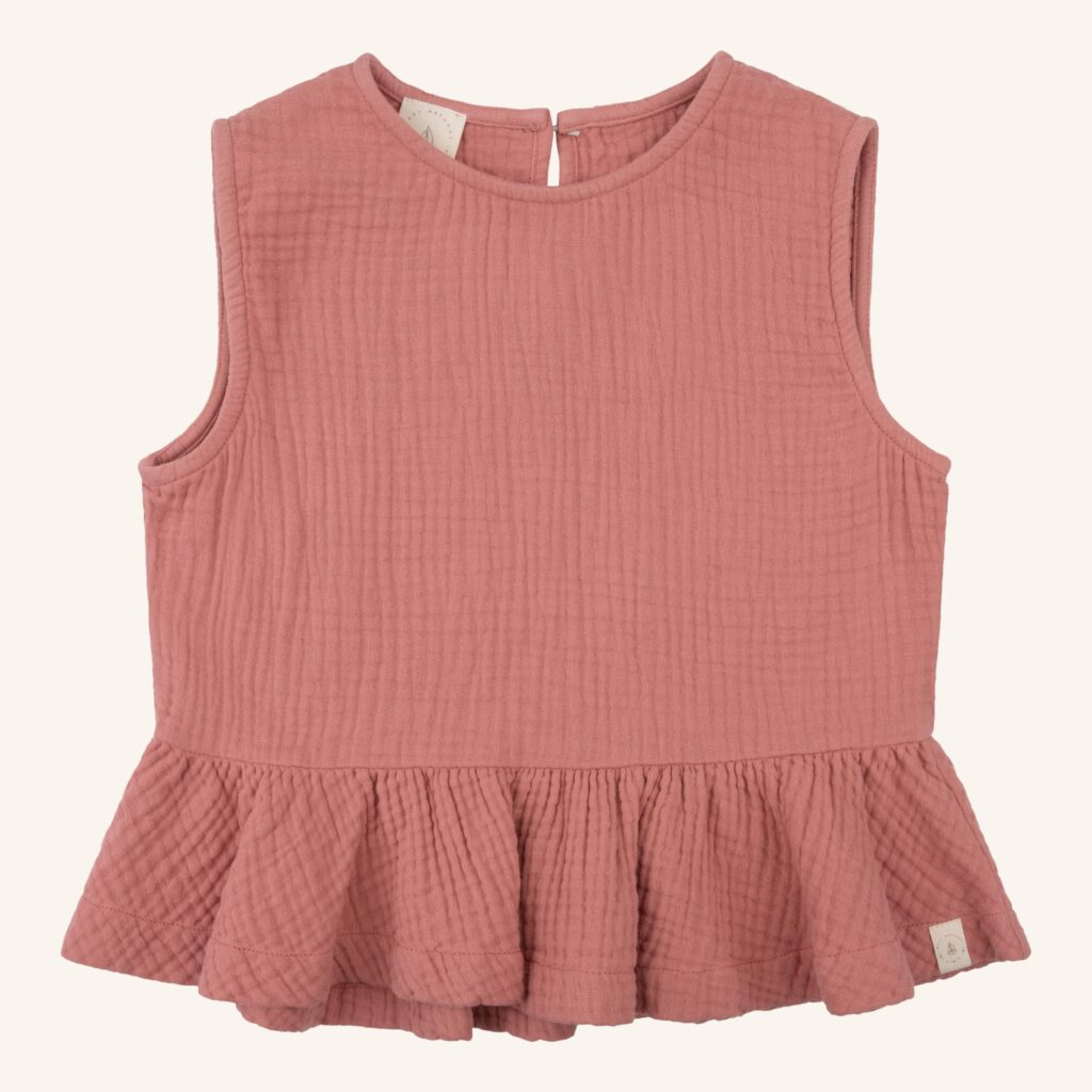 Rose top dusty rose