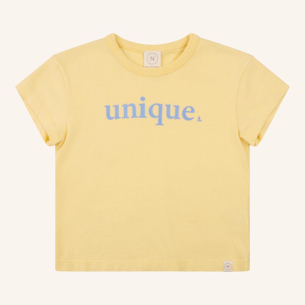 Sem t-shirt  unique butteryellow