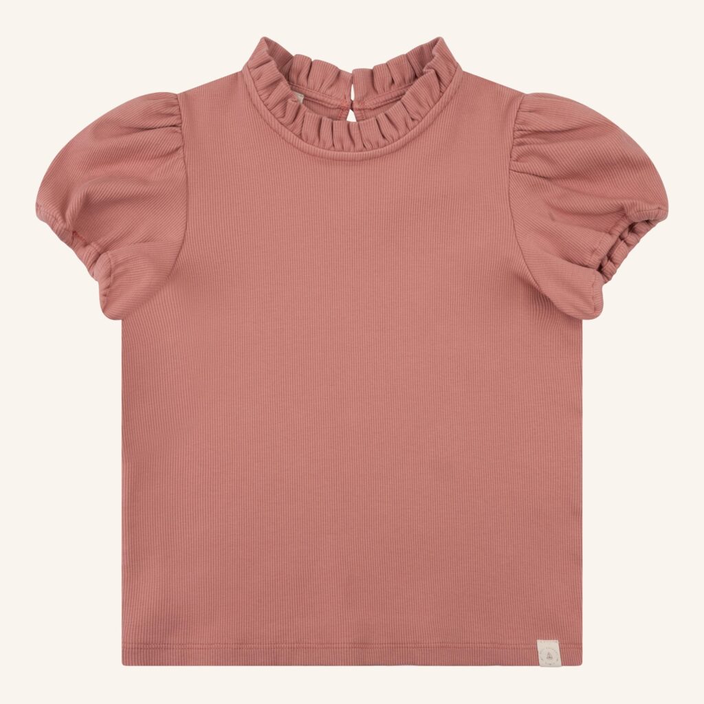 Holly top dusty rose
