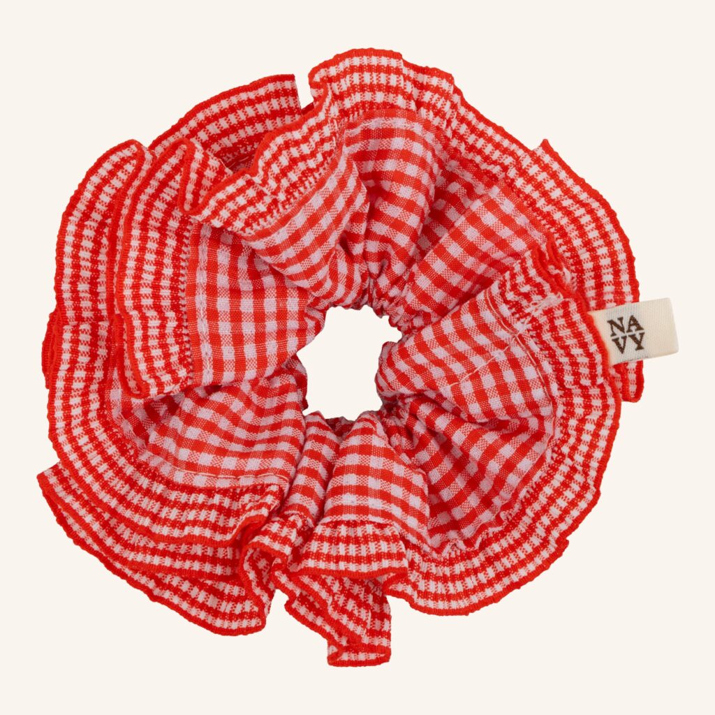 Red scrunchie