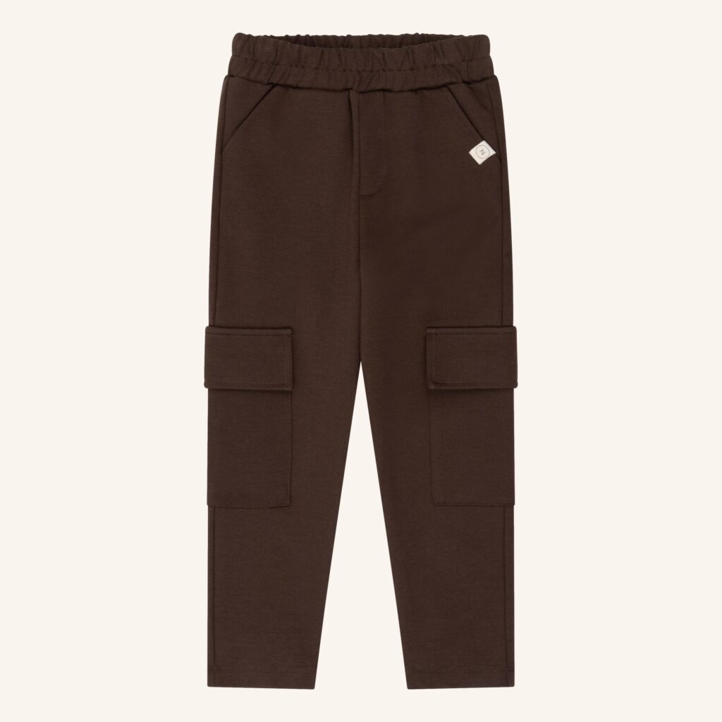 Chino with pockets darkbrown