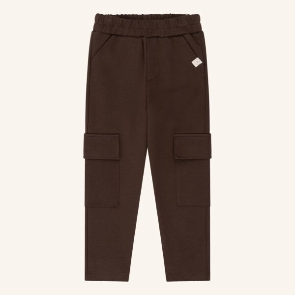 Chino with pockets darkbrown