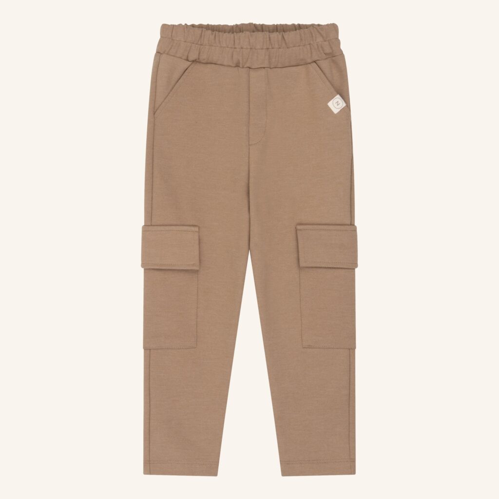 Chino brown melange with pockets
