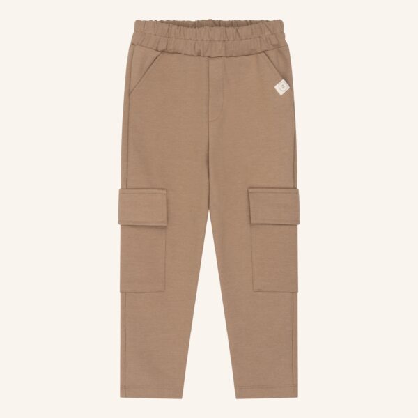 Chino brown melange with pockets