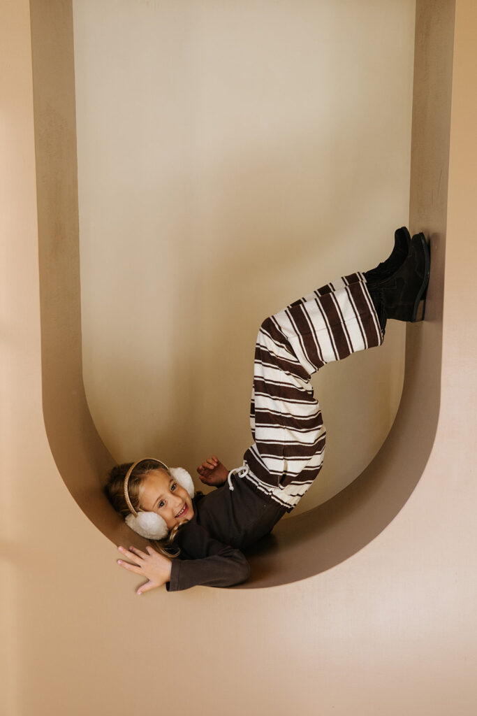 Wide leg pants  dark brown bath terry stripe